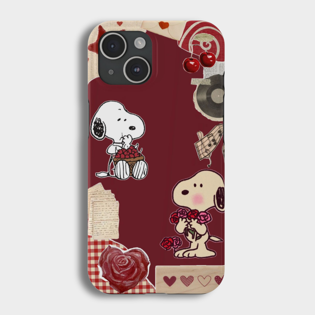 Snoopy Heart Kılıf C009