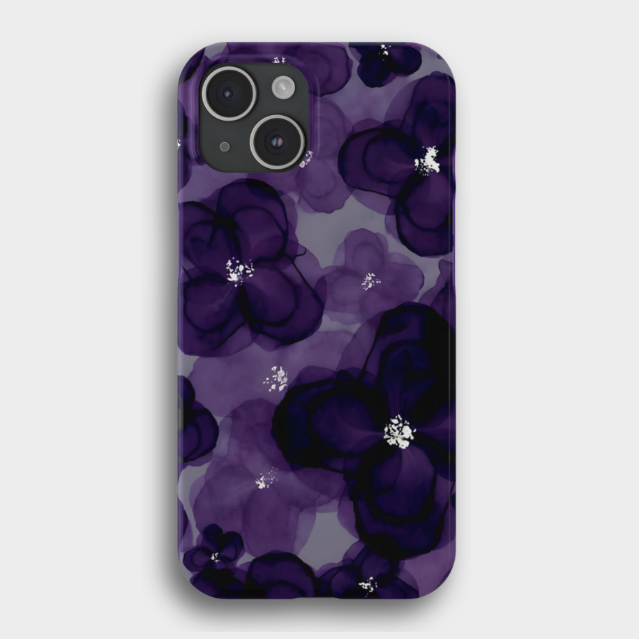 Purple Flower Kılıf Y003