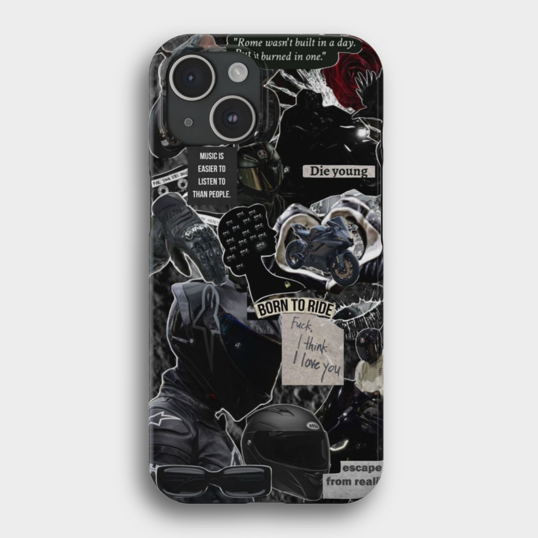 Born to Ride Y032 telefon kılıfı