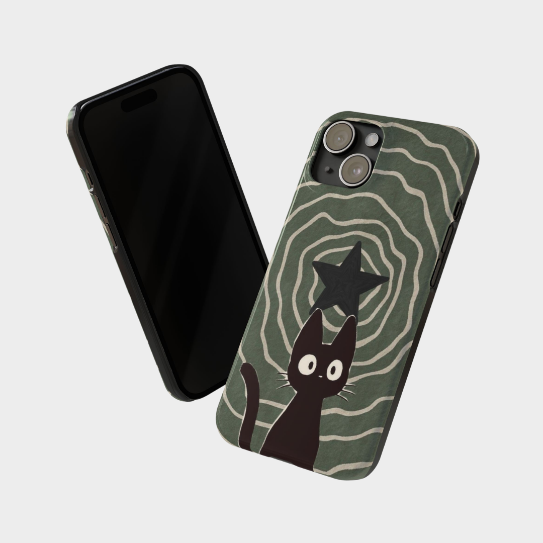 Stargazer Cat telefon kılıfı