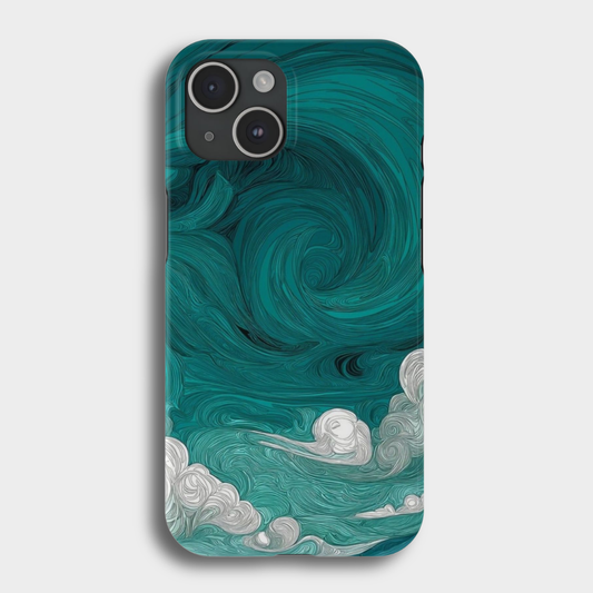 Ocean Swirl telefon kılıfı