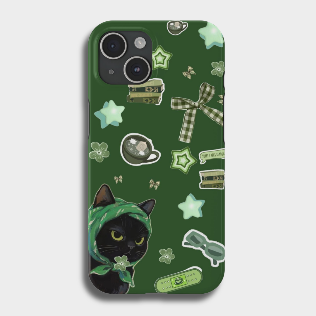 Green Whimsy telefon kılıfı