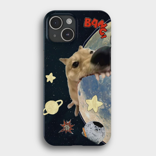 Galaxy Dog telefon kılıfı