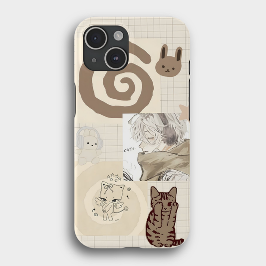 Kawaii telefon kılıfı