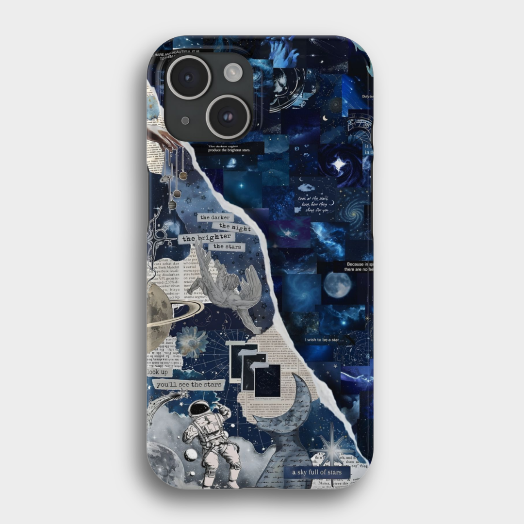 Blue Galaxy telefon kılıfı