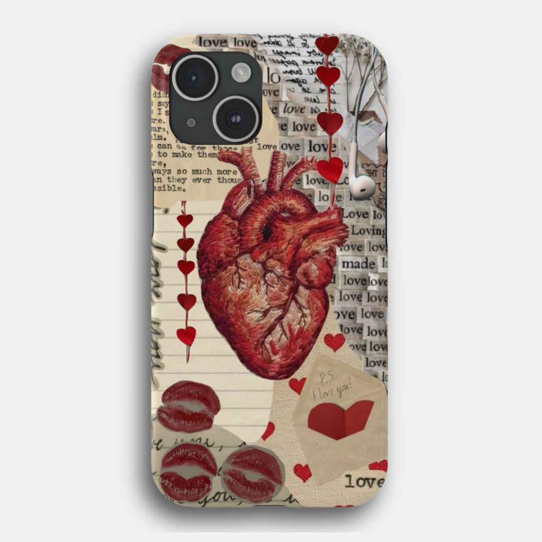 Love Heart telefon kılıfı