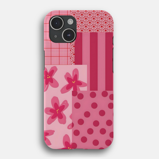 Pink Patch telefon kılıfı